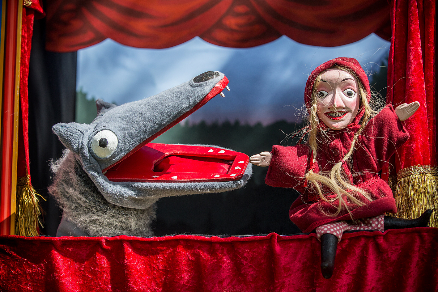 Var är vargen Marionetteatern 2015